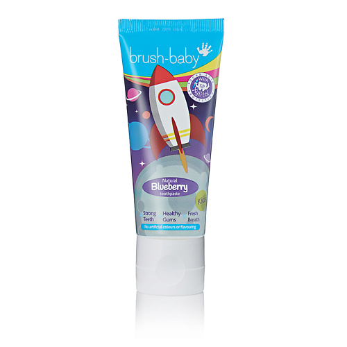 BRUSH-BABY Blueberry зубная паста, 3+ лет 50 #1