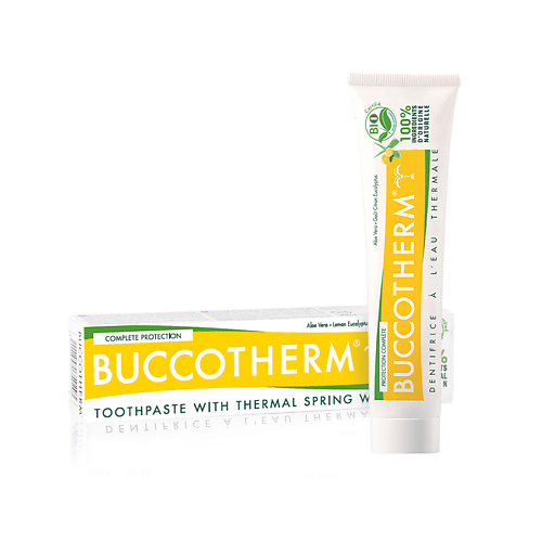 BUCCOTHERM Зубная паста Комплексная защита с термальной водой, вкус лимон 75 #1