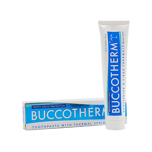 BUCCOTHERM Зубная паста Против кариеса с термальной водой 75 #1