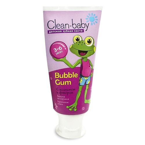 CLEAN-BABY Детская зубная паста, 3-6 лет 50 #1