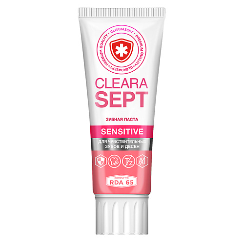 CLEARASEPT зубная паста для чувствительных зубов 75 #1