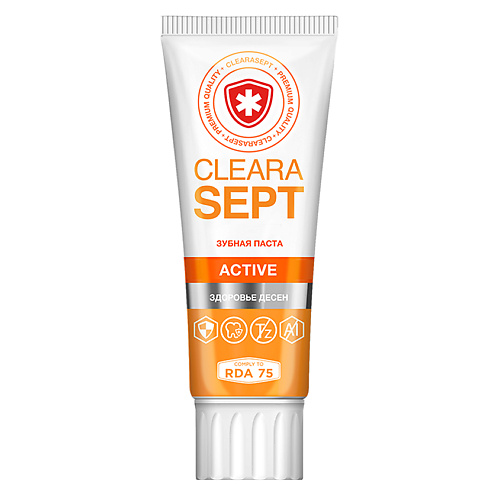 CLEARASEPT зубная паста Здоровье десен и зубов 75 #1