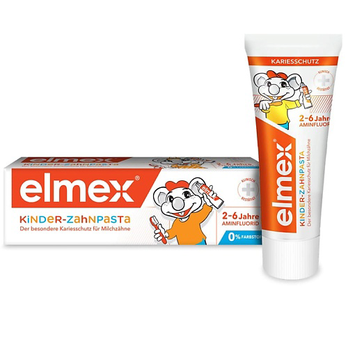 COLGATE Детская зубная паста для детей от 2 до 6 лет Elmex 50 #1