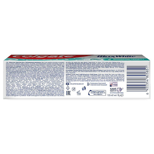 COLGATE Отбеливающая зубная паста Макс Блеск Max White 100 #1