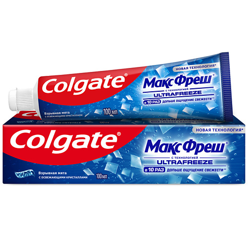 COLGATE Зубная паста МАКС ФРЕШ Взрывная мята 100 #1