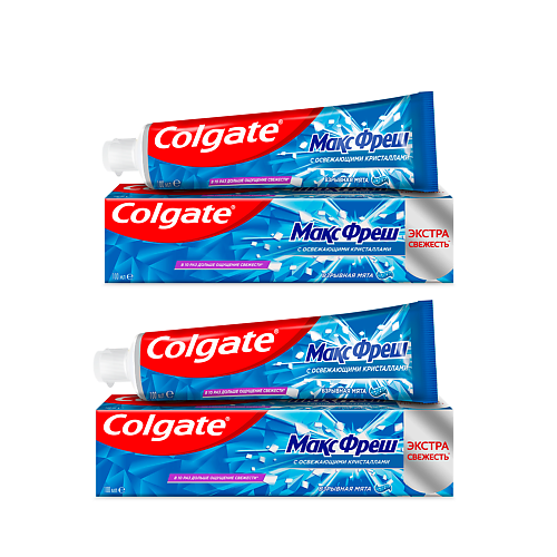 COLGATE Зубная паста Макс Фреш Взрывная Мята 400 #1
