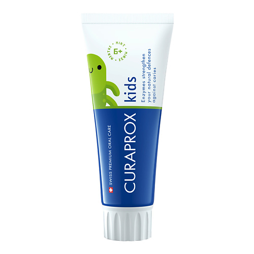 CURAPROX Зубная паста Kids 1450mint, мята 60 #1