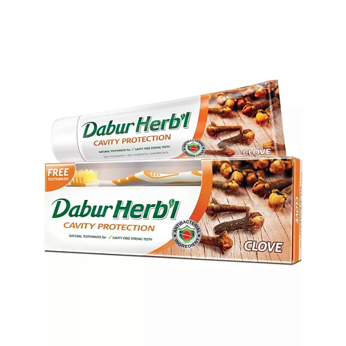DABUR Зубная паста гвоздика + щетка 150 #1