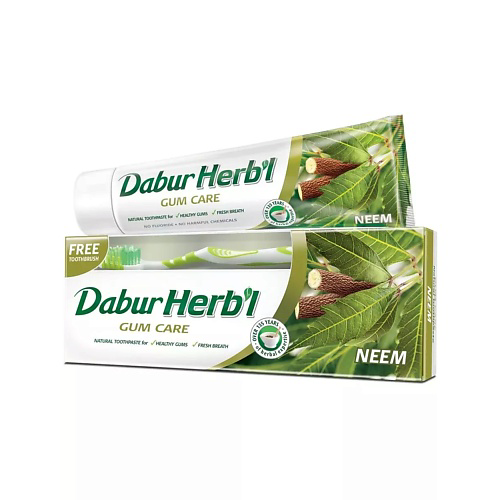 DABUR Зубная паста Ним + щетка 150 #1
