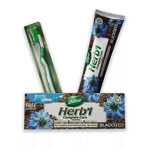 DABUR Зубная паста с черным тмином и щетка (Toothpaste) 150 #1
