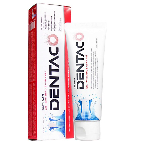 DENTACO Корейская зубная паста с минеральной морской солью, защита от кариеса 100 #1
