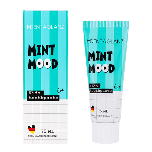#DENTAGLANZ  Детская зубная паста Mint Mood Kids Toothpaste 75 #1