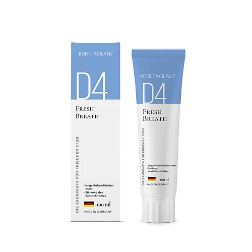 #DENTAGLANZ  Зубная паста D4 Fresh Breath 100 #1