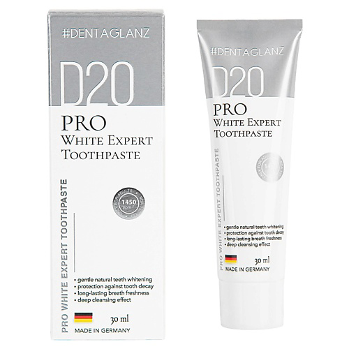 #DENTAGLANZ  Зубная паста PRO White Expert Toothpaste 30 #1