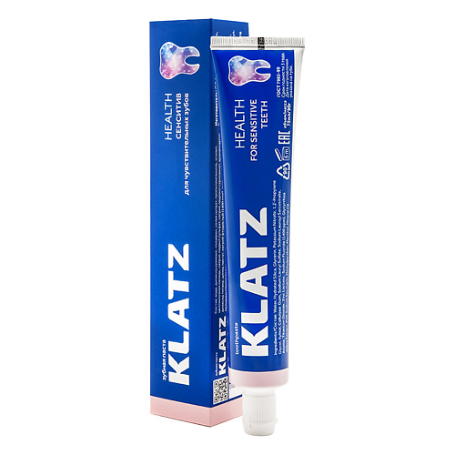 KLATZ Зубная паста HEALTH Сенситив 75 #1