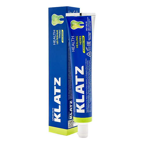 KLATZ Зубная паста HEALTH Целебные травы без фтора 75 #1