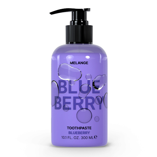 MELANGE Натуральная зубная паста BLUEBERRY 300 #1