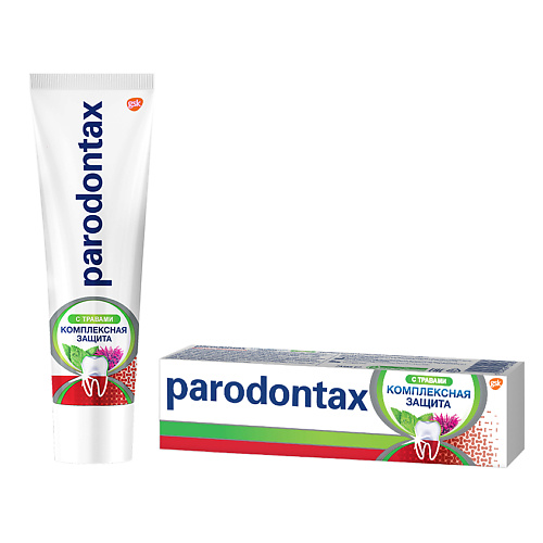 PARODONTAX Зубная паста Комплексная Защита с Травами 75 #1