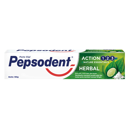 PEPSODENT Зубная паста ACTION 123 HERBAL Травы 190 #1