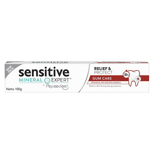 PEPSODENT Зубная паста SENSITIVE MINERAL EXPERT Уход за деснами 100 #1