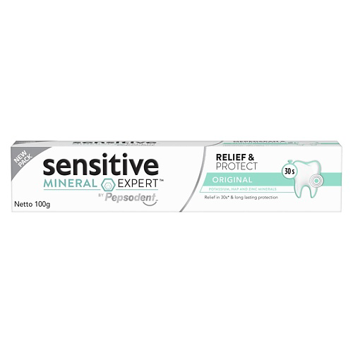 PEPSODENT Зубная паста SENSITIVE MINERAL EXPERT (Классическая) 100 #1