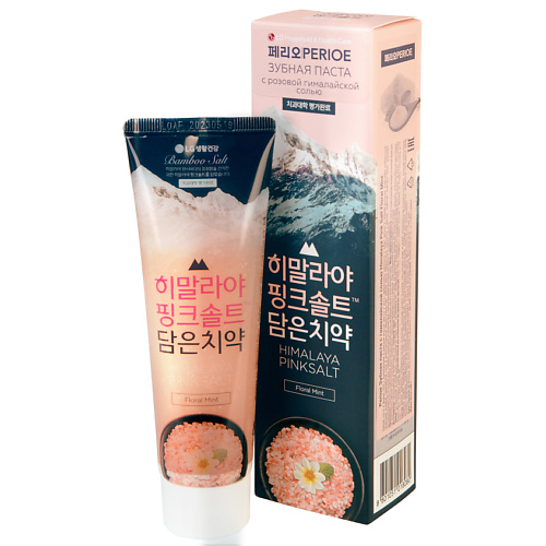 PERIOE Зубная паста с гималайской солью Himalaya Pink Salt Floral Mint 100 #1