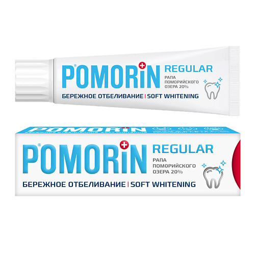 POMORIN Зубная паста Pomorin Regular  Бережное отбеливание 100 #1