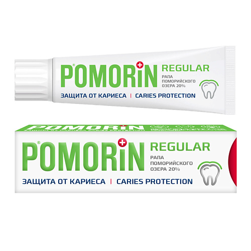 POMORIN Зубная паста Pomorin Regular  Защита от кариеса 100 #1