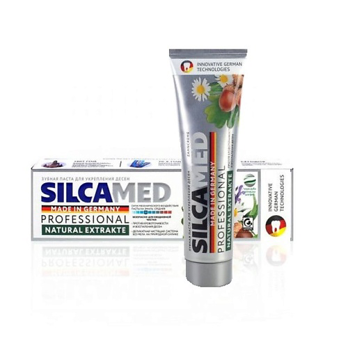 SILCAMED Зубная паста против кровоточивости десен Natural Extrakte 100 #1