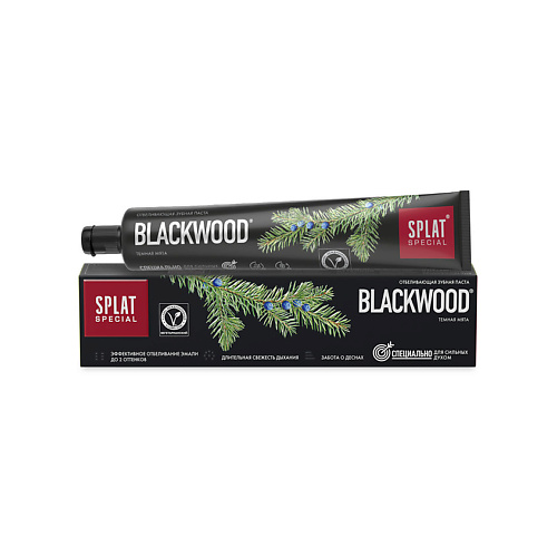 SPLAT Зубная паста "Чайное дерево" Special Blackwood 75 #1