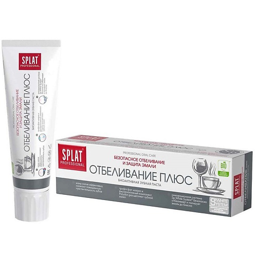 SPLAT Зубная паста "Отбеливание Плюс" Professional White Plus 23 #1