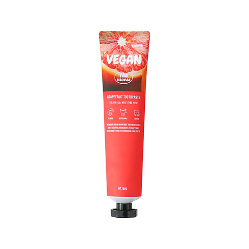 THE NICESS Паста зубная VEGAN Grapefruit 150 #1