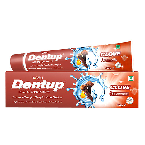 VASU Зубная паста защита от кариеса Dentup гвоздика 100 #1