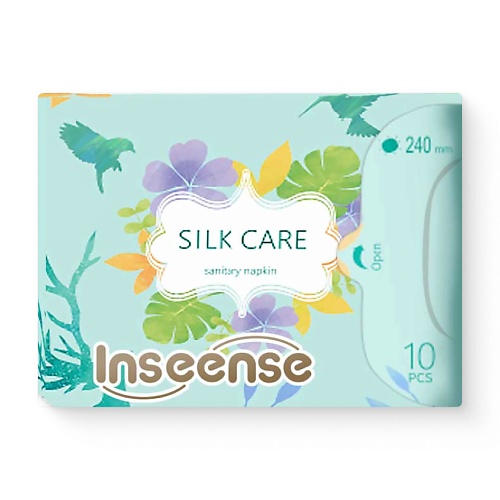 INSEENSE Прокладки женские гигиенические дневные Silk Care #1