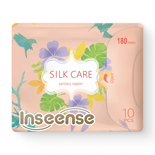 INSEENSE Прокладки женские гигиенические ежедневные с крылышками Silk Care #1