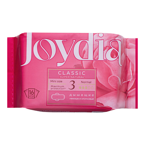 JOYDIA Прокладки ежедневные Classic super natural Normal #1