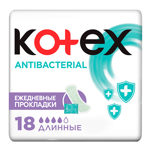 KOTEX Прокладки Ежедневные Антибак Длинные #1