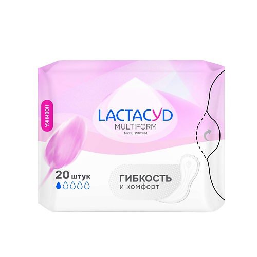 LACTACYD Прокладки ежедневные Multiform #1