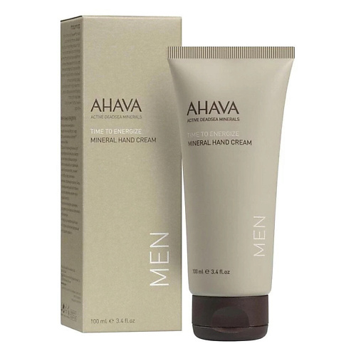AHAVA Мужской крем для рук MEN Time to Energize Mineral Hand Cream 100 #1