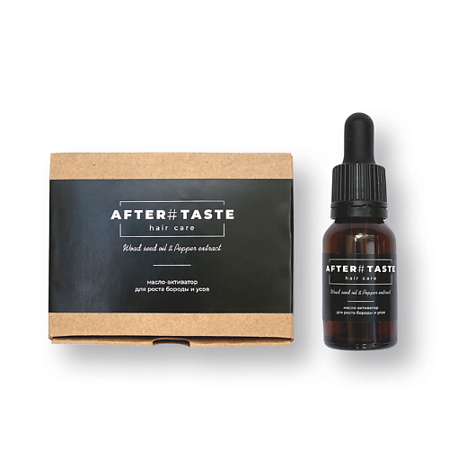 AFTERTASTE Масло-активатор для роста бороды и усов "Woad seed & Pepper extract" 15 #1