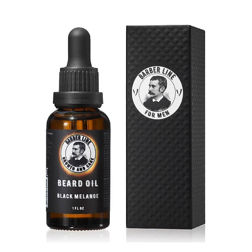 BARBER LINE FOR MEN Масло для бороды аромат Black Melange 30 #1