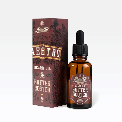 GREAT MAESTRO BARBERS COMPANY Масло для ухода за бородой Butter Scotch 30 #1