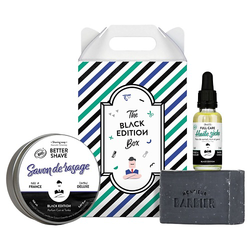 MONSIEUR BARBIER Набор THE BLACK EDITION BOX #1