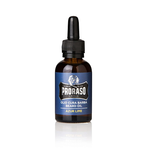 PRORASO Масло для бороды AZUR LIME 30 #1