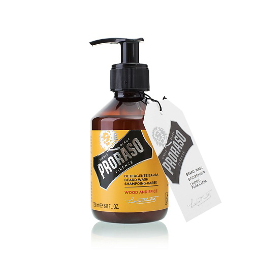 PRORASO Шампунь для бороды WOOD AND SPICE 200 #1