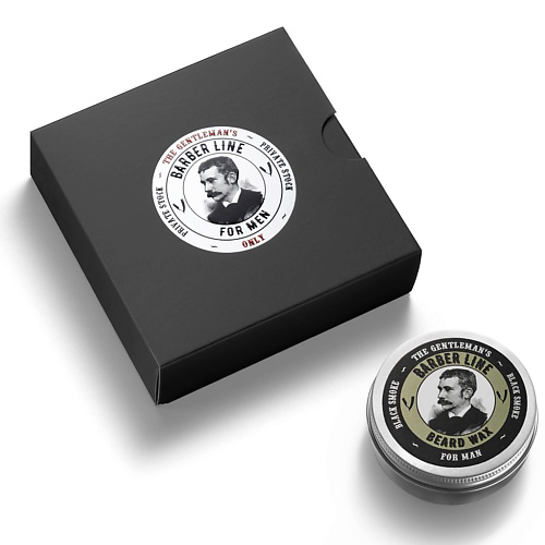 BARBER LINE FOR MEN Воск для укладки бороды и усов Black Smoke 50 #1