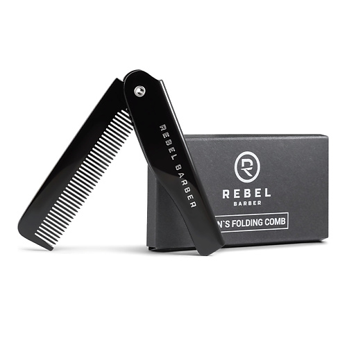 REBEL Расческа для бороды  Folding Beard Comb #1