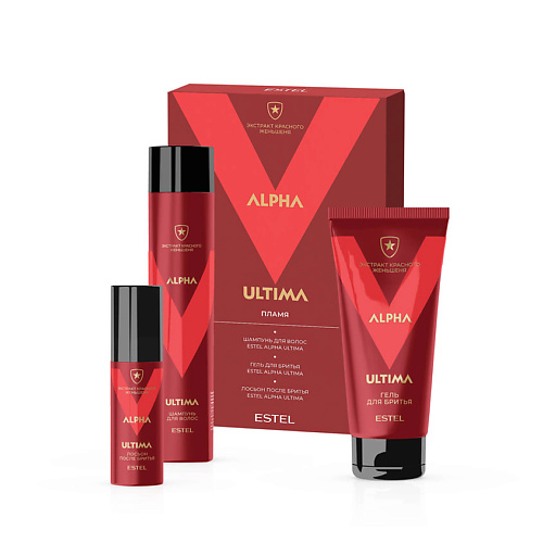 ESTEL PROFESSIONAL Набор для бритья Пламя Alpha Ultima #1