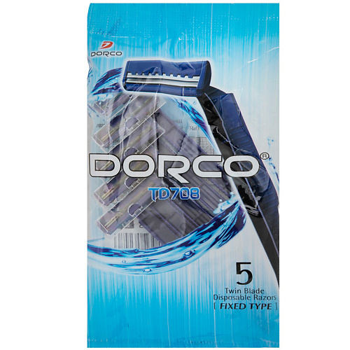 DORCO Бритвы одноразовые TD708, 2-лезвийные #1