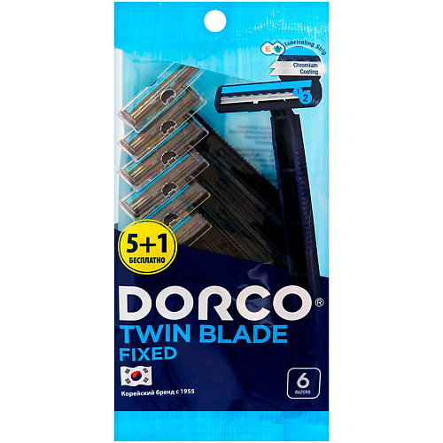 DORCO Бритвы одноразовые TG708, 2-лезвийные #1